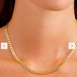 Gorjana Wilder Necklace 16” 18K gold plated chain necklace